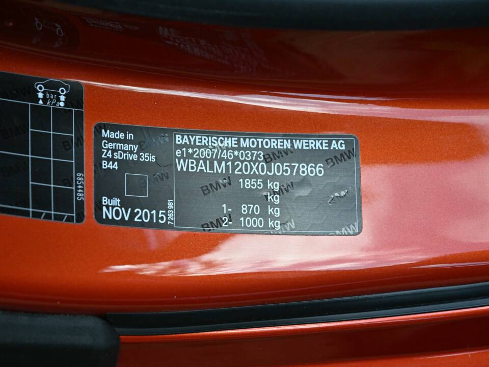 Afbeelding 41/50 van BMW Z4 sDrive35i (2016)