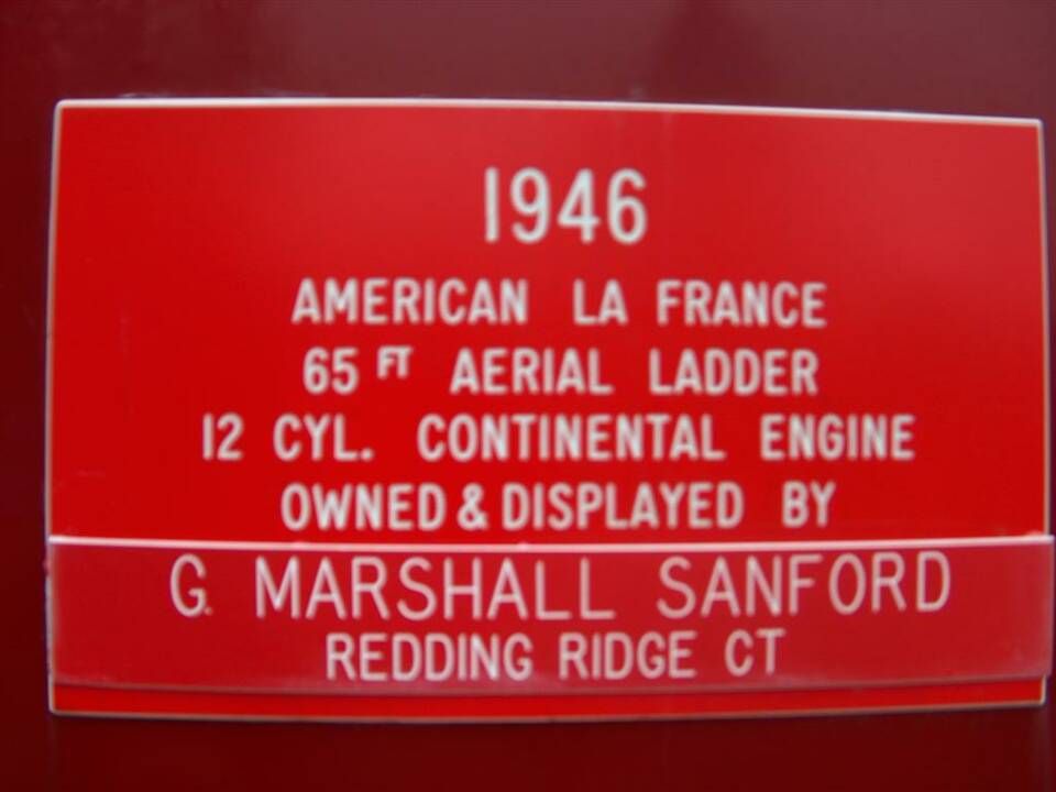 Image 5/47 de American LaFrance 600 Series Fire Truck (1946)