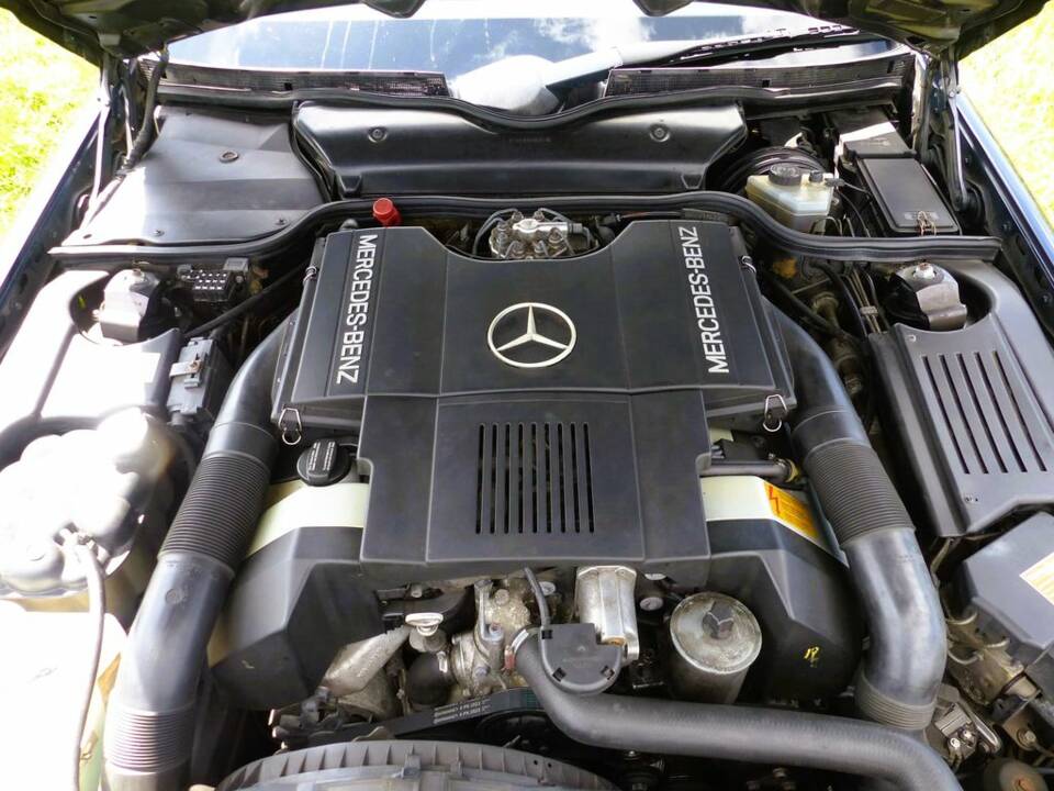 Mercedes-Benz 500 SL Roadster (R 129) dunkelblau 1990