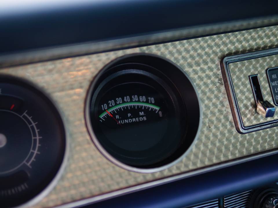 Drehzahlmesser funktioniert.