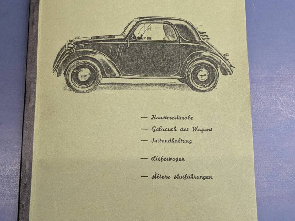 Imagen 15/50 de FIAT 500 B Topolino (1949)