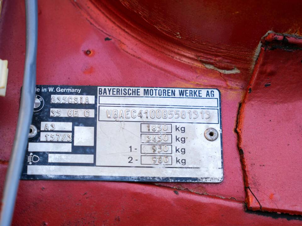 Bild 46/46 von BMW 635 CSi (1981)