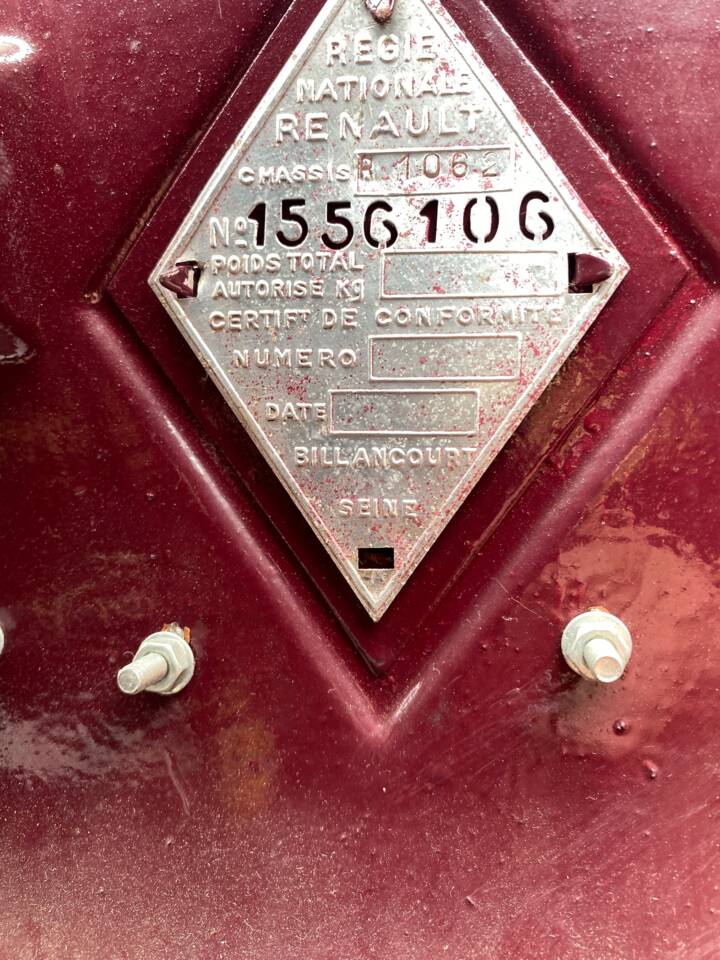 Bild 10/14 von Renault 4 CV Décapotable (1951)