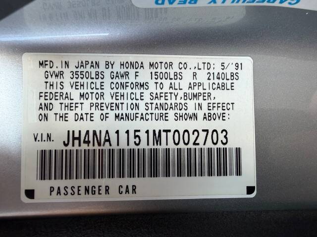 Image 19/24 of Honda NSX (1991)