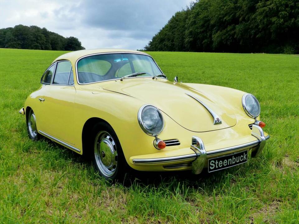 Porsche 356 C 1600 Coupé champagnergelb (Porsche 6405) 1964