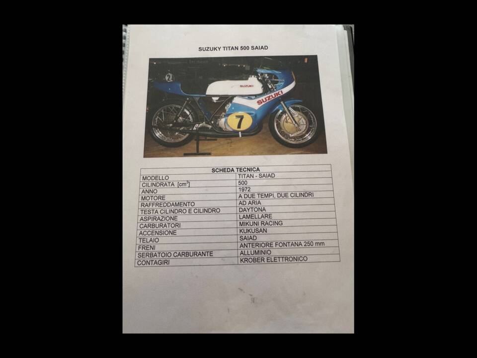 Image 19/50 of Suzuki 500 TT SAIAD (1972)