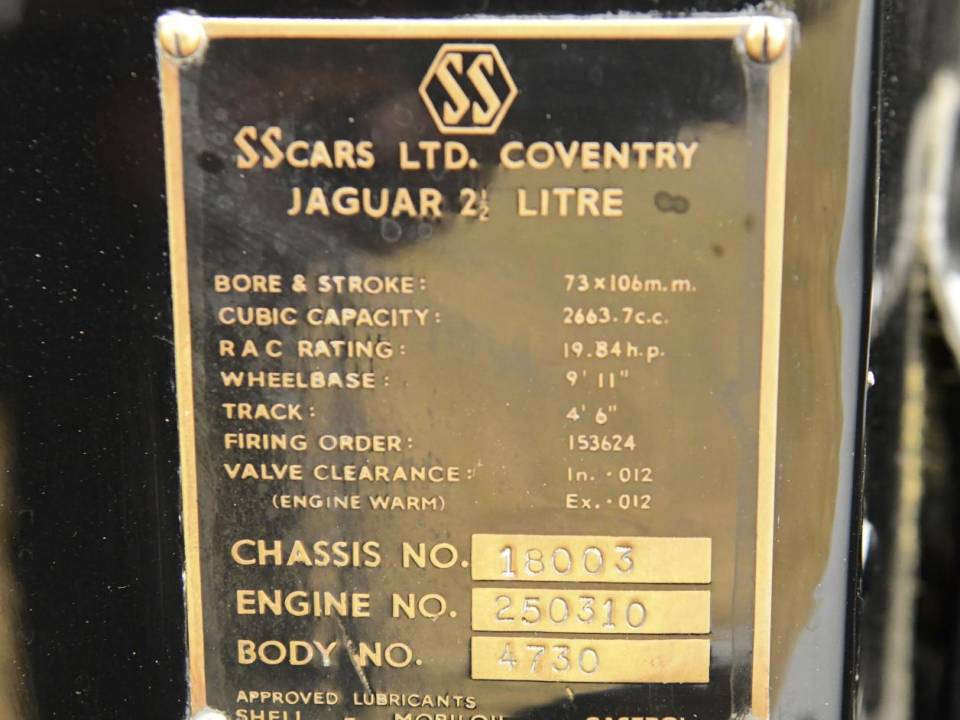 Afbeelding 29/50 van Jaguar SS 100 (1936)