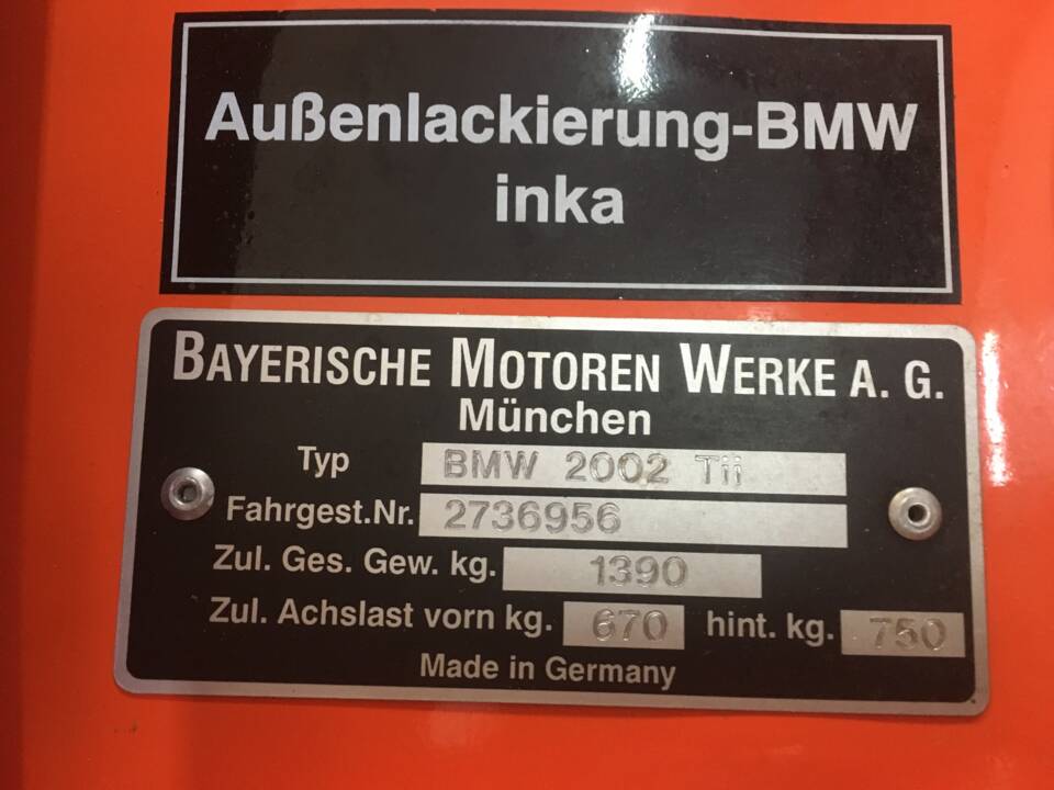 Image 47/52 of BMW 2002 tii (1975)