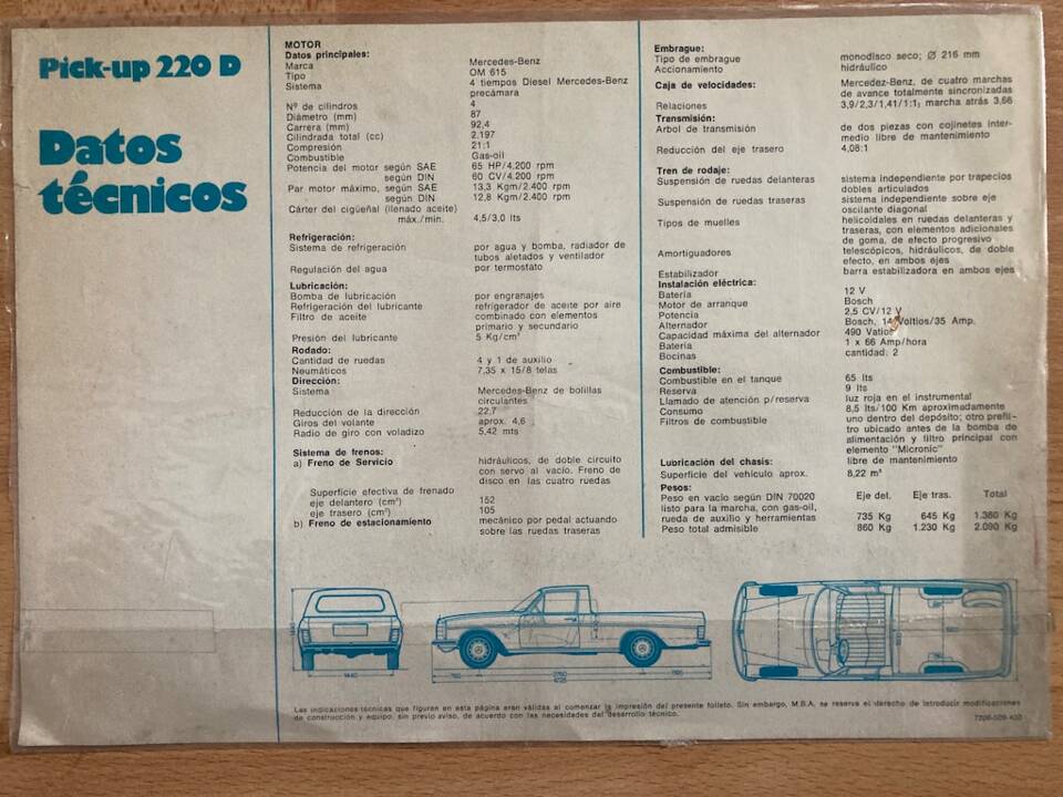 Afbeelding 29/31 van Mercedes-Benz 220 D (1972)