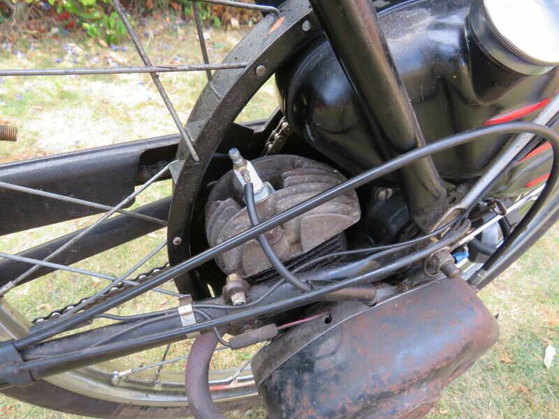 Bild 11/22 von Raleigh Cyclemaster (1950)