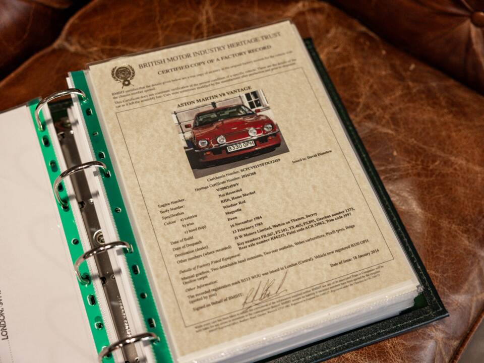 Image 19/75 de Aston Martin V8 Vantage (1985)