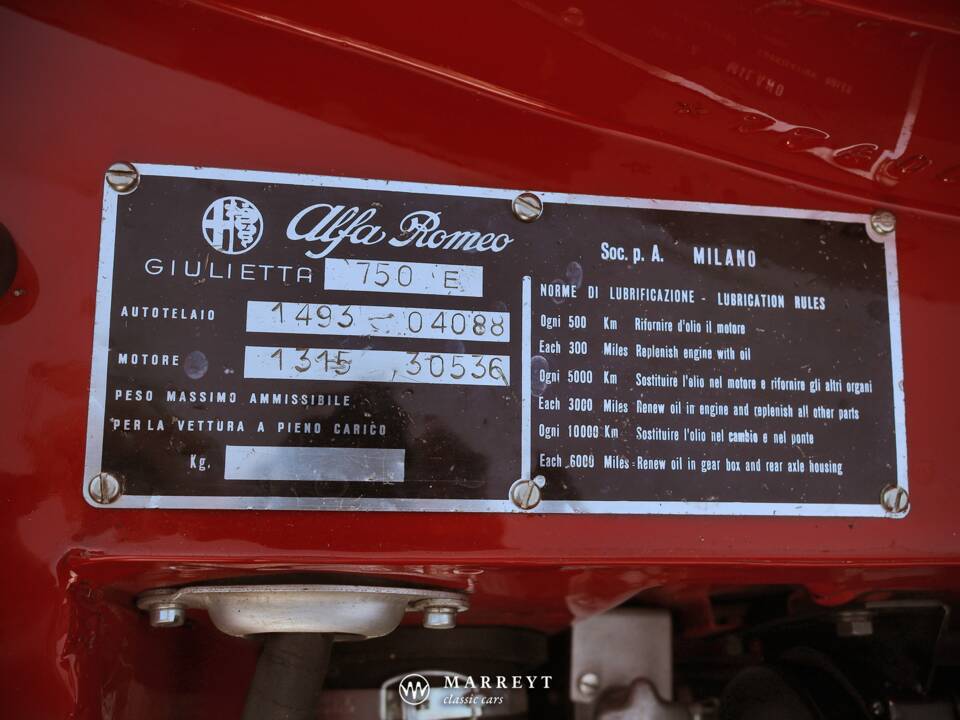 Afbeelding 25/82 van Alfa Romeo Giulietta Sprint Veloce (1957)