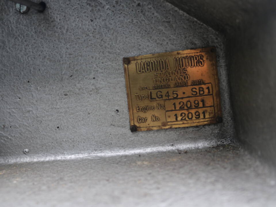 Image 21/21 of Lagonda 4,5 Liter LG 45 Rapide (1936)