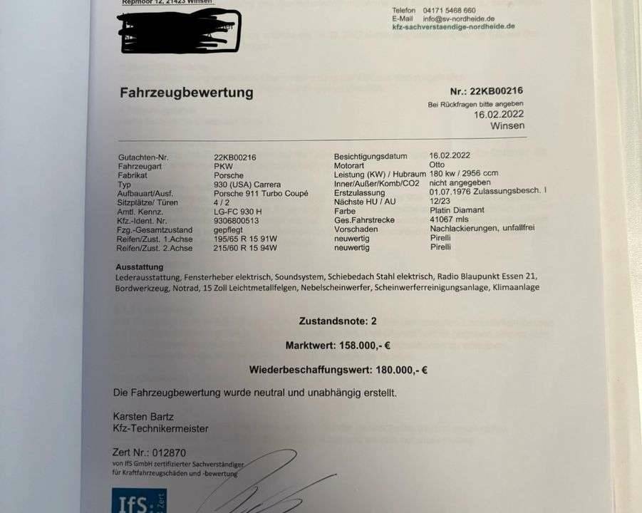 Bild 28/28 von Porsche 911 Turbo 3.0 (1976)
