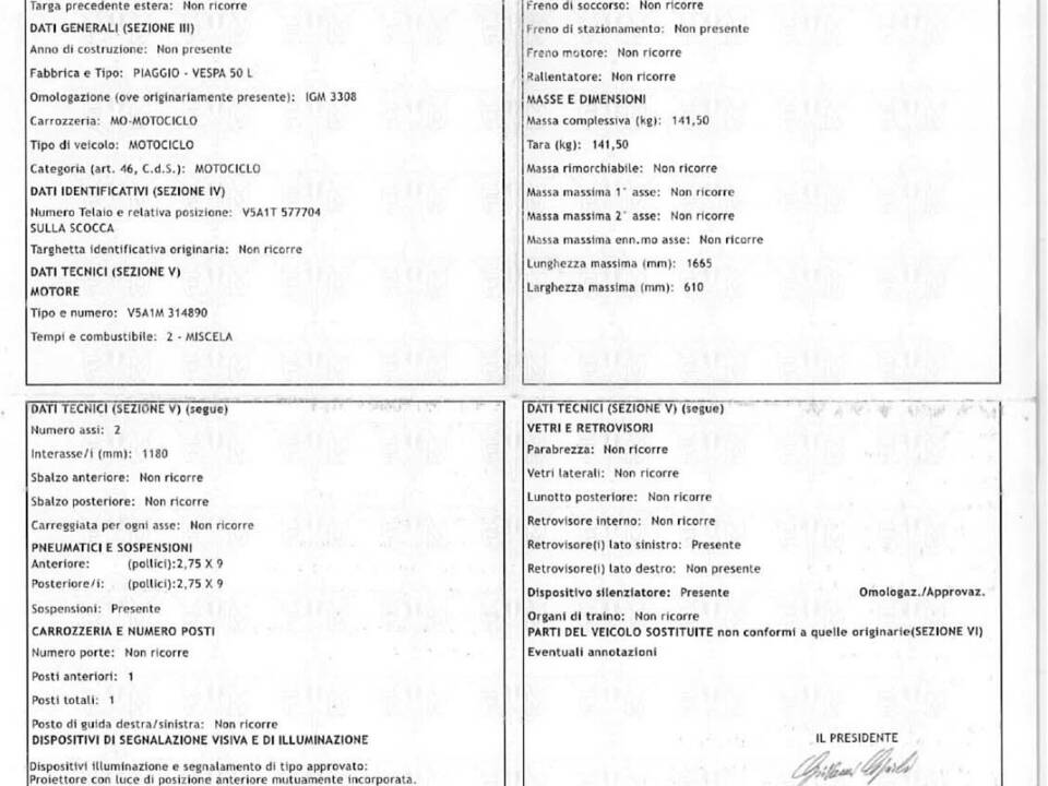 Immagine 10/11 di Piaggio DUMMY (1968)