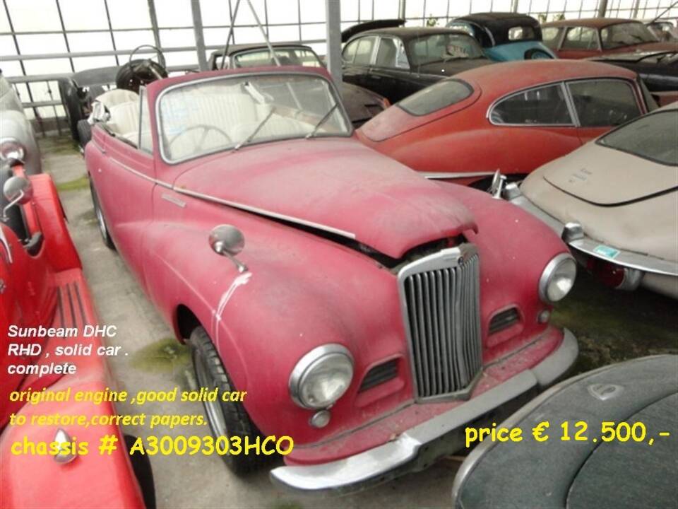 Image 16/23 of Sunbeam Alpine Talbot (1952)