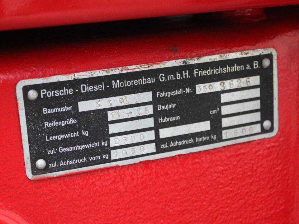 Bild 10/42 von Porsche-Diesel Super Export 339 (1963)