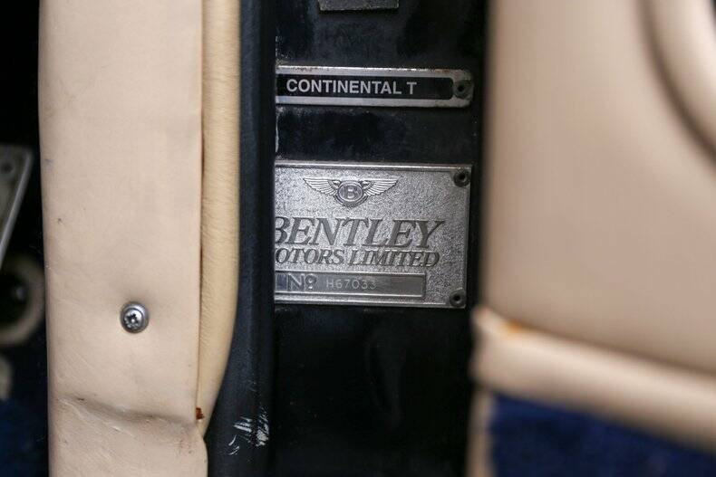 Image 46/50 de Bentley Continental T (1998)