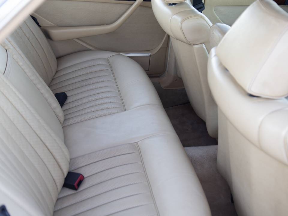 Rear interior