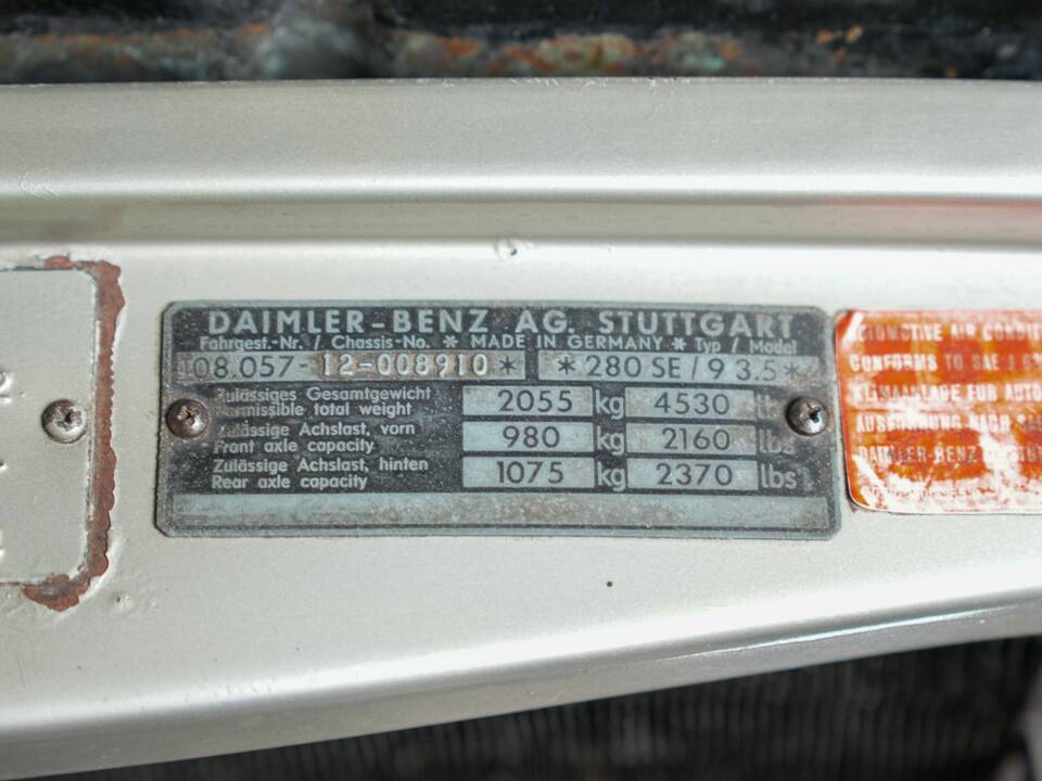 Bild 35/35 von Mercedes-Benz 280 SEL 3,5 (1972)