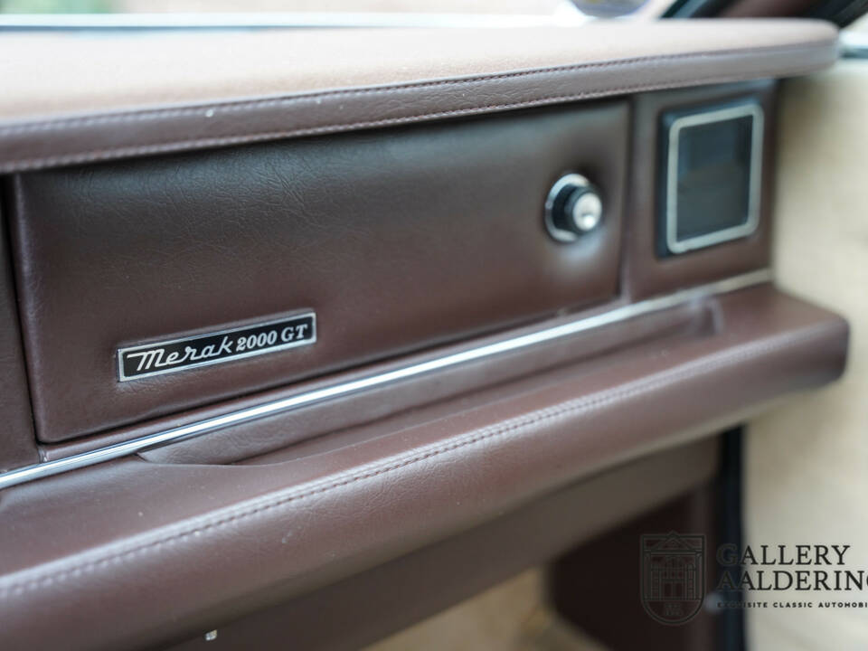 Image 38/50 de Maserati Merak 2000 GT (1981)