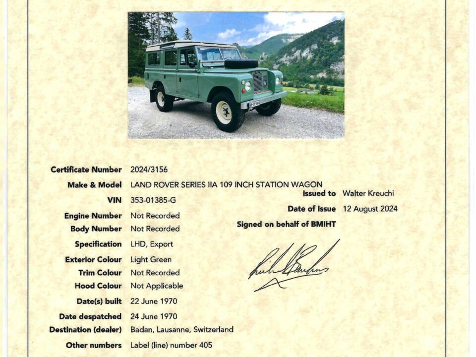 Imagen 97/99 de Land Rover 109 (1970)
