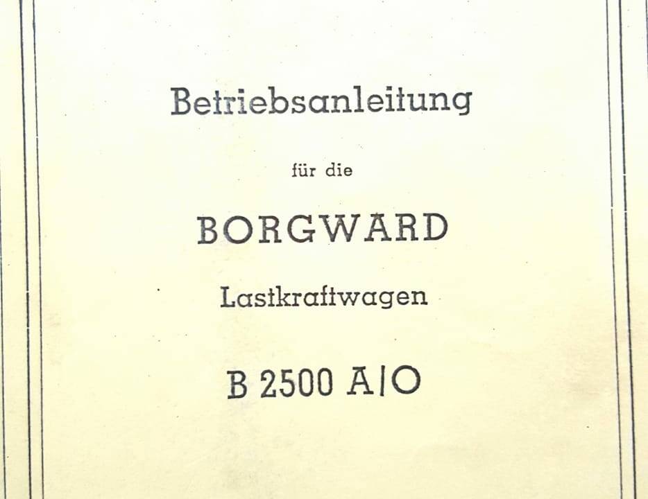 Afbeelding 9/12 van Borgward B 2500 A (1955)