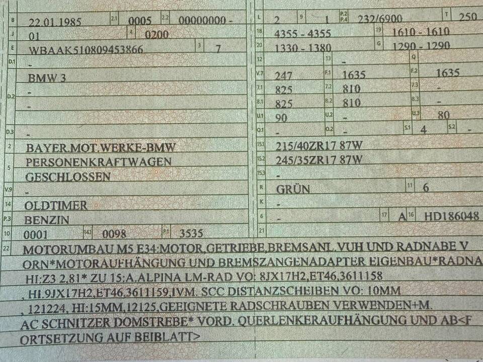 Bild 18/19 von BMW 316i (1985)