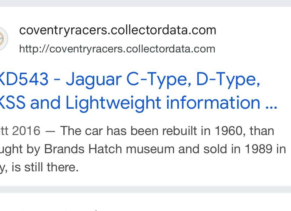 Bild 70/87 von Jaguar D-Type (1957)