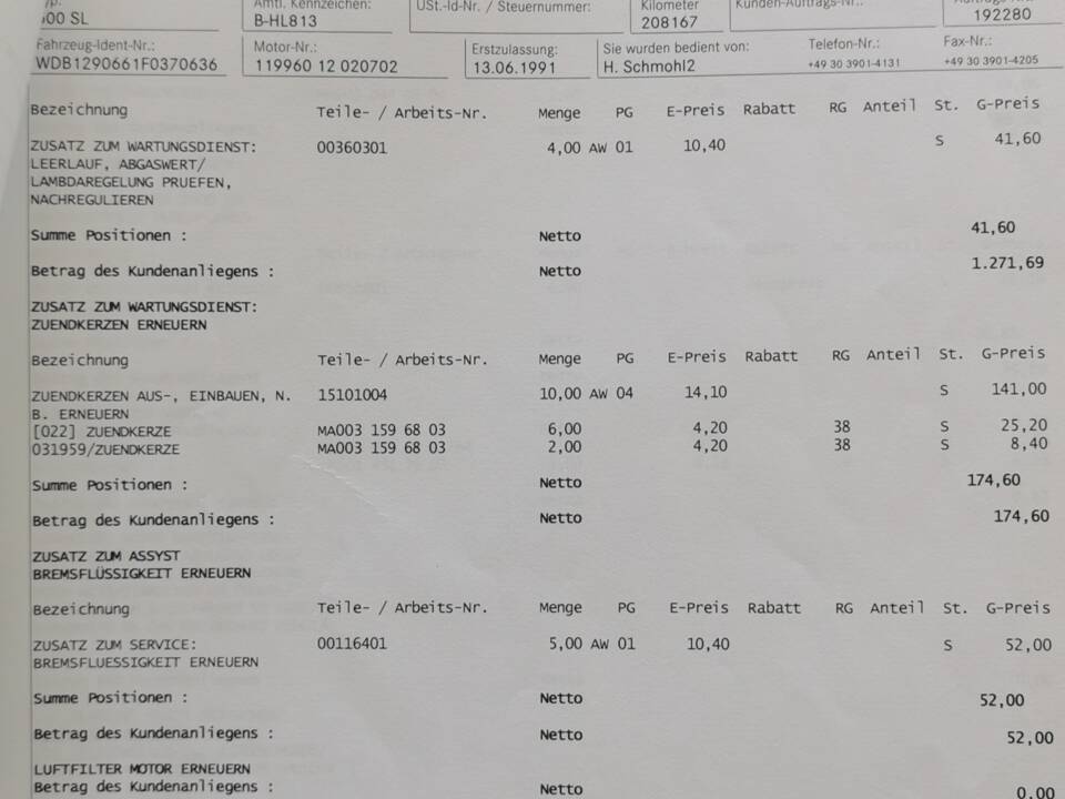 Afbeelding 44/58 van Mercedes-Benz 500 SL (1991)