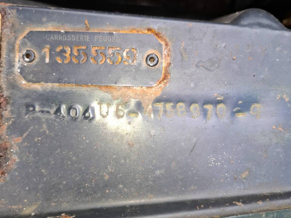 Afbeelding 28/50 van Peugeot 404 Break (1966)