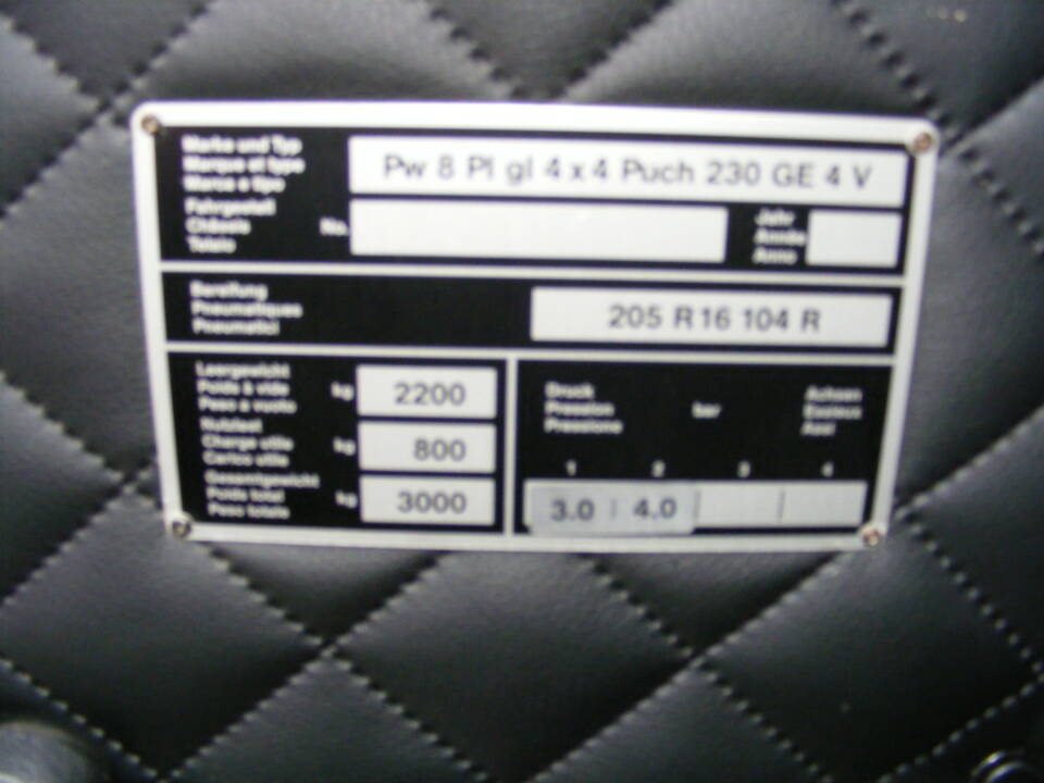Bild 13/32 von Steyr-Puch 230 GE (LWB) (1994)