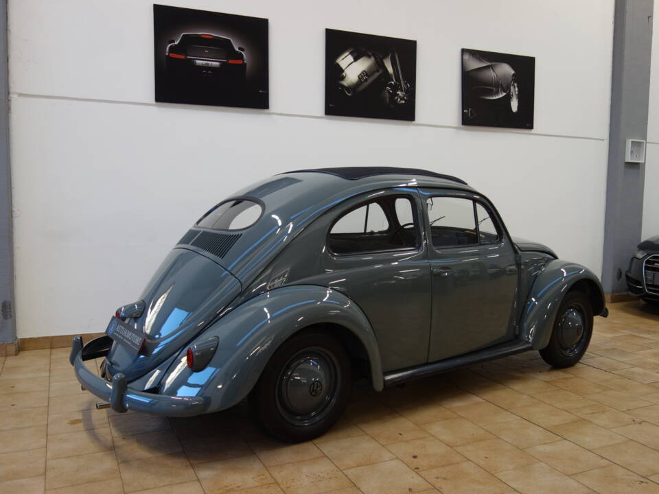 Imagen 14/23 de Volkswagen Maggiolino 1200 Standard &quot;Dickholmer&quot; (1958)
