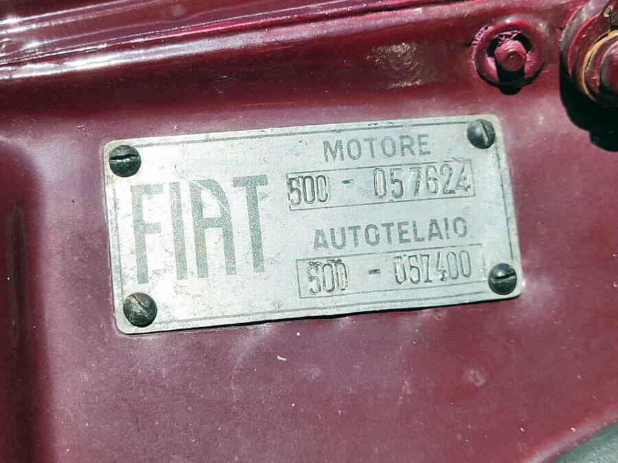 Image 36/36 de FIAT 500 A Topolino (1939)