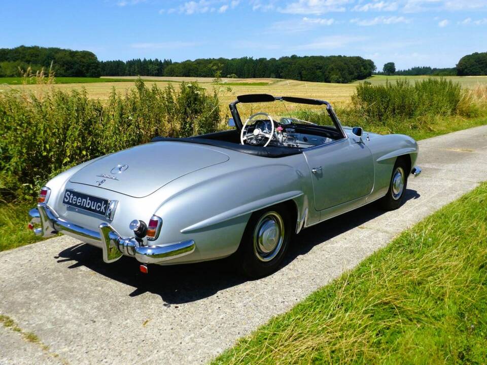 Mercedes-Benz 190 SL Roadster (W 121) Silber metallic 1956