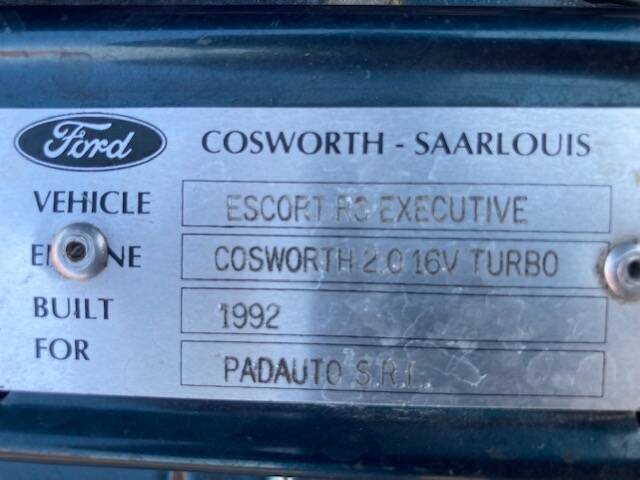 Image 21/21 de Ford Escort RS Cosworth (1993)