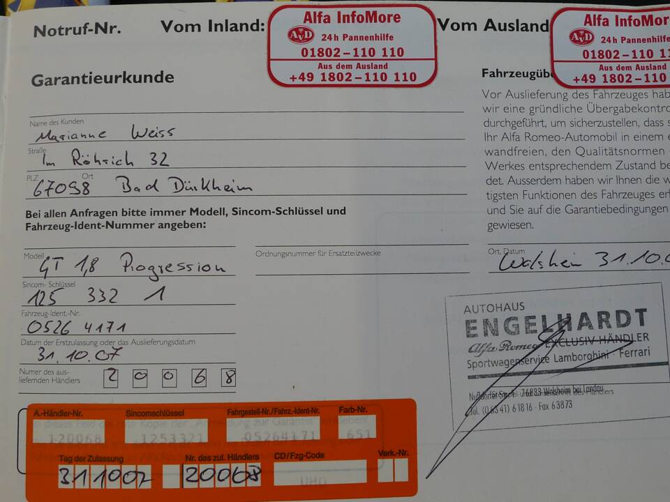 Image 16/39 of Alfa Romeo GT 1.8 Twin-Spark (2007)