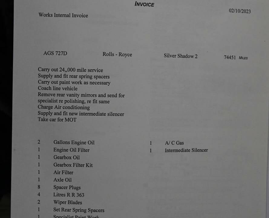 Bild 42/50 von Rolls-Royce Silver Shadow II Jubilee (1980)