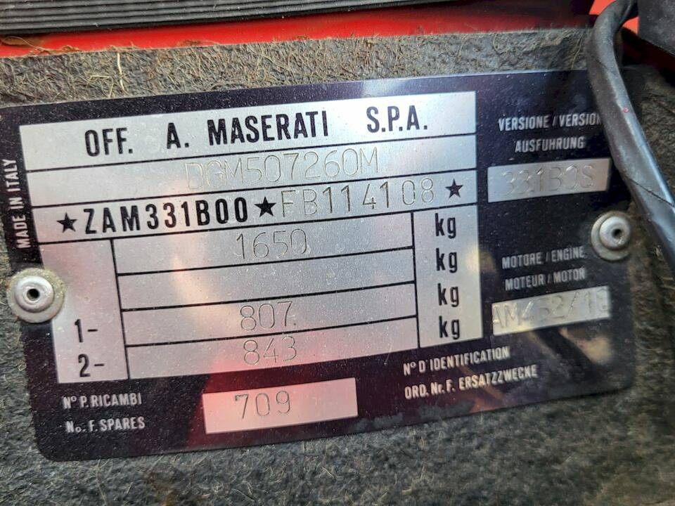 Imagen 53/53 de Maserati Biturbo S (1985)