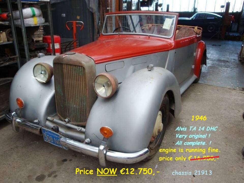 Image 19/26 of Alvis TA 14 (1948)