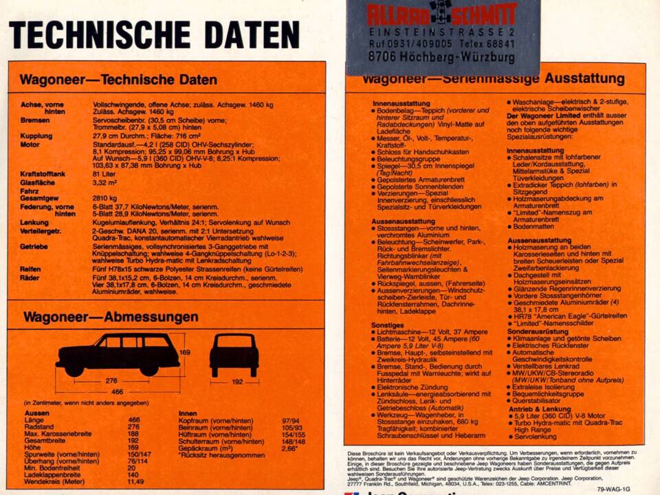 Image 30/50 of Jeep Wagoneer Brougham (1982)