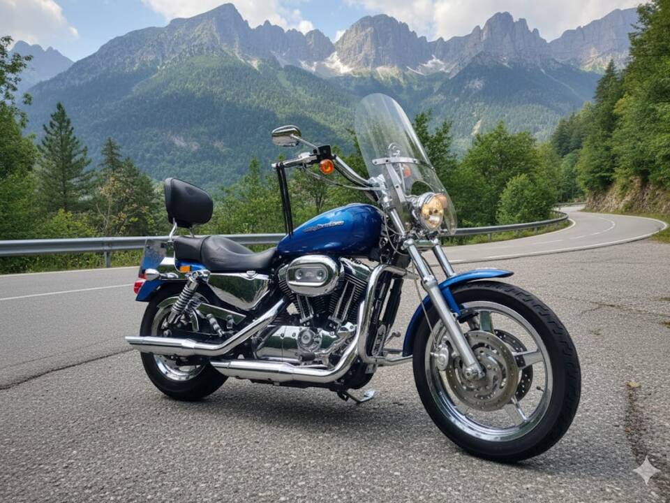 Afbeelding 1/6 van Harley-Davidson XL 1200 C Sportster Custom (2005)