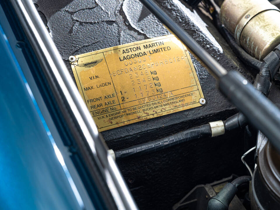 Image 36/36 de Aston Martin Virage Volante (1995)