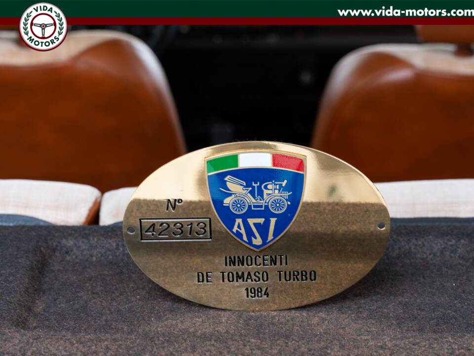 Bild 12/15 von Innocenti Turbo De Tomaso (1984)