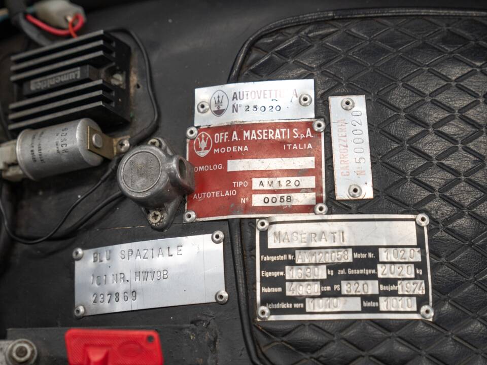 Imagen 66/85 de Maserati Khamsin (1974)