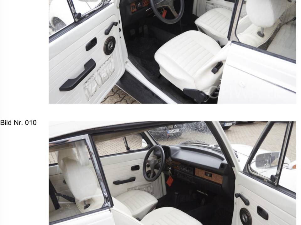 Bild 5/10 von Volkswagen Käfer 1303 "Triple White" (1977)