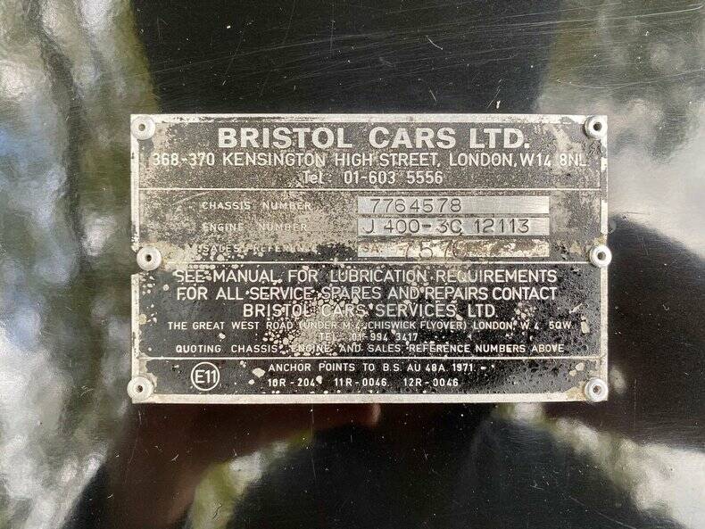 Image 42/42 of Bristol 411 Mk. V (1975)