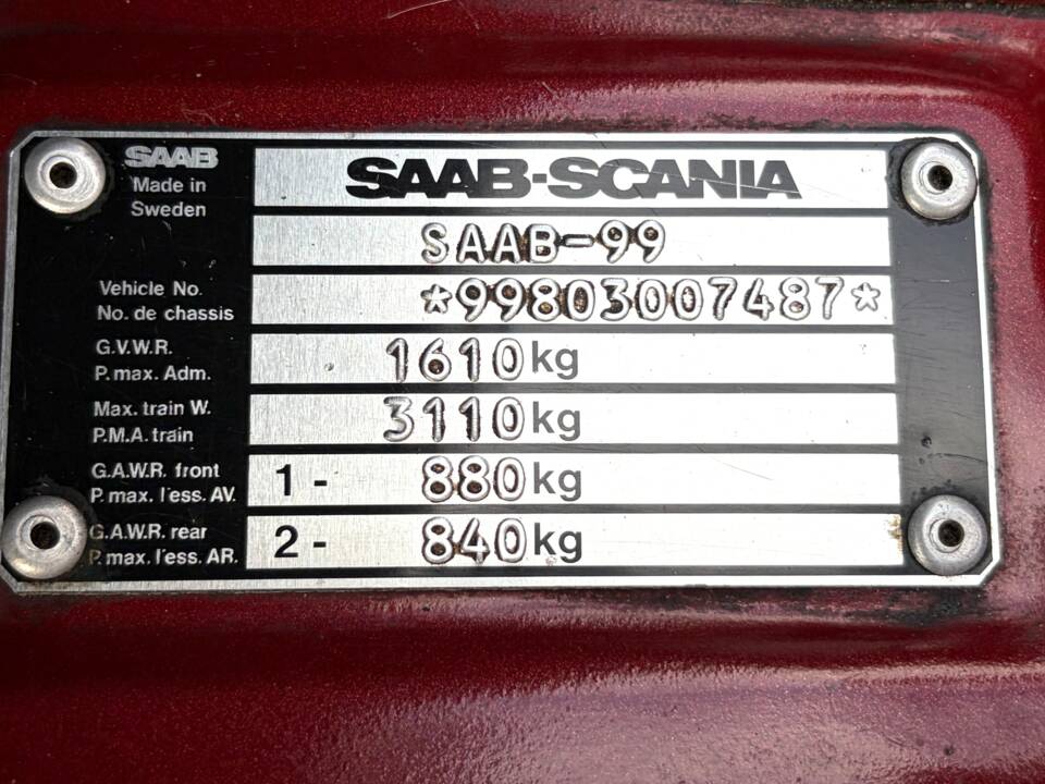 Image 8/24 of Saab 99 (1980)