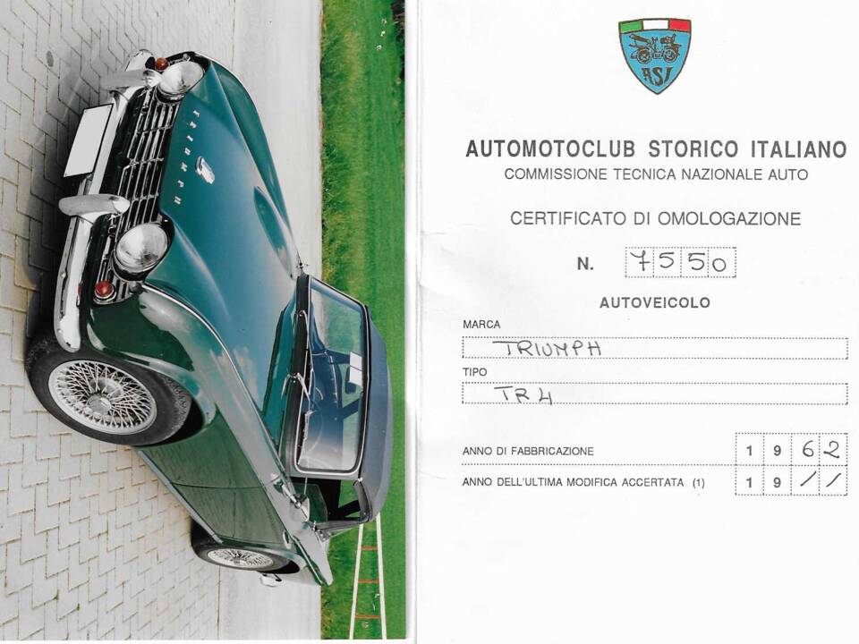 Image 46/48 de Triumph TR 4 (1962)