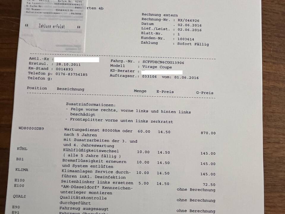 Immagine 79/80 di Aston Martin Virage (2011)